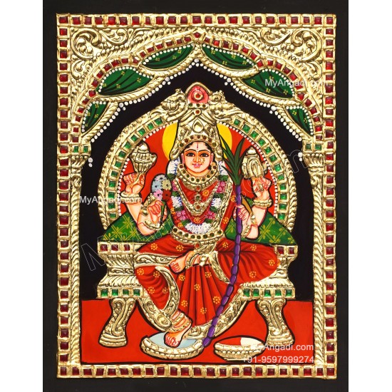 Lalitha Kamatchi Amman Tanjore Paintings