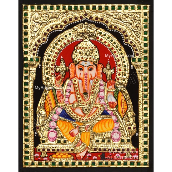 Ganesha Tajore Paintings