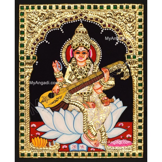 Saraswathi Tanjore Paintings