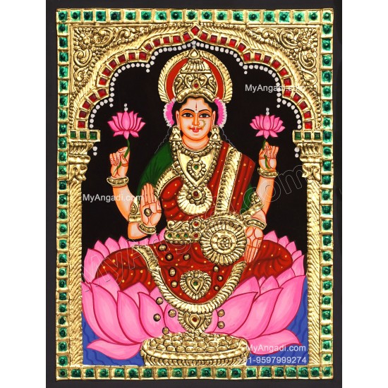 Mahalakshmi Tanjore Painting