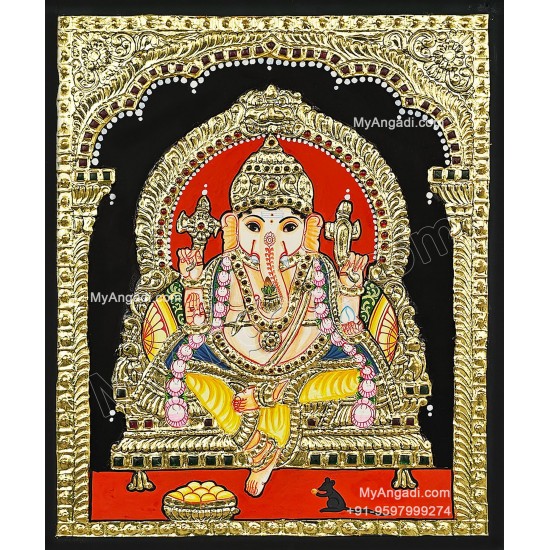 Ganesha Tajore Paintings