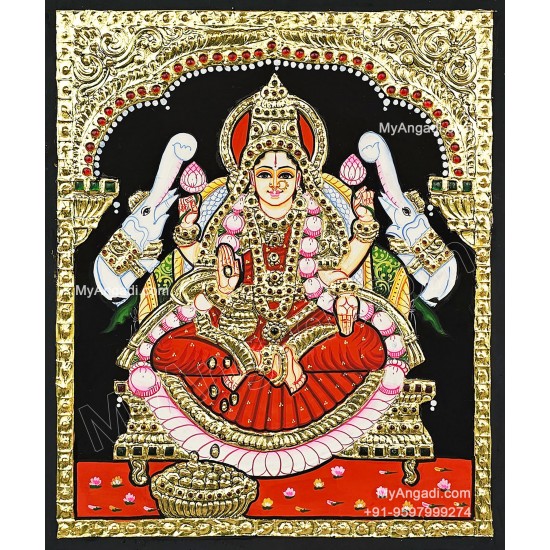 Gajalakshmi Tanjore Paintings Gajalakshmi Tanjore Paintings