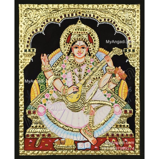 Saraswathi Tanjore Paintings Saraswathi Tanjore Paintings
