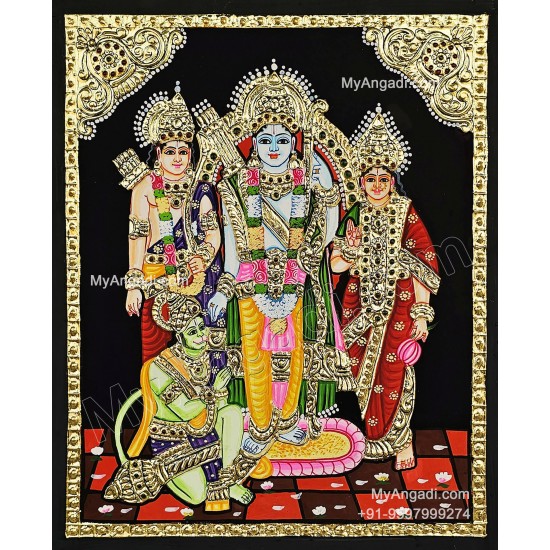 Ram Darbar Tanjore Painting Ram Darbar Tanjore Painting