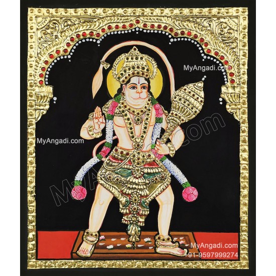 Hanuman Tanjore Paintings Hanuman Tanjore Paintings