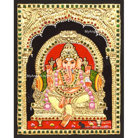 Pillaiyar Tanjore Painting