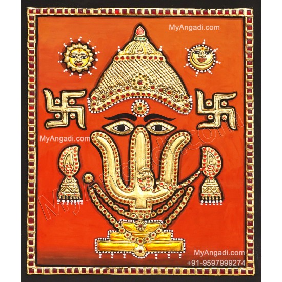 Rani Sati Dadi Ji Tanjore Painting