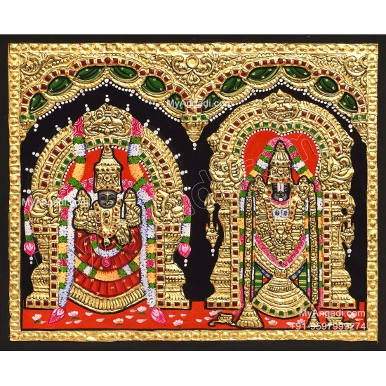 Balaji Thayar Tanjore Painting