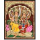 Vishnu Lakshmi Tanjore Painting