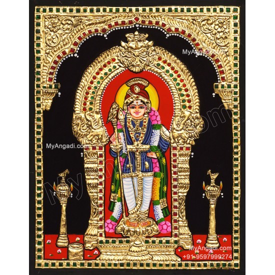 Palani Murugar Tanjore Painting