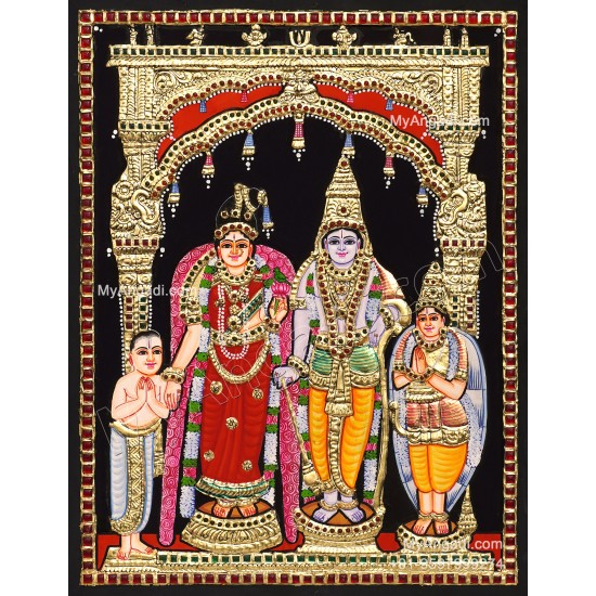 Andal Rangamannar Tanjore Painting
