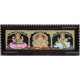 3 Panel  Lakshmi Ganesha Saraswathi Tanjore Painting