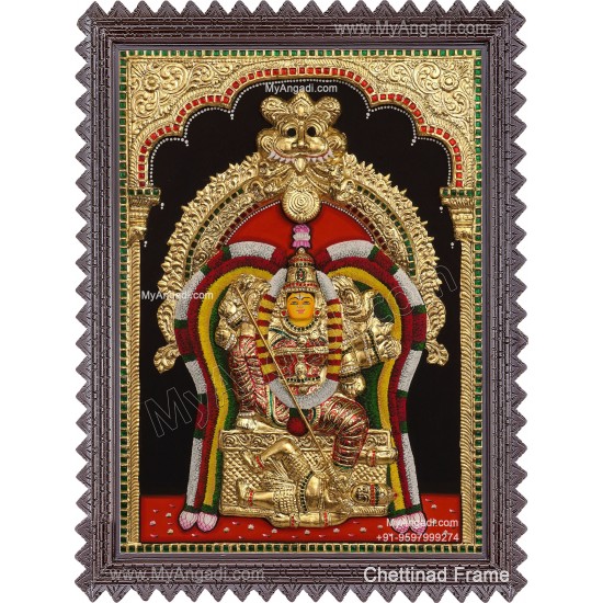 Thiru Neelakandi Amman 3D Tanjore Painting