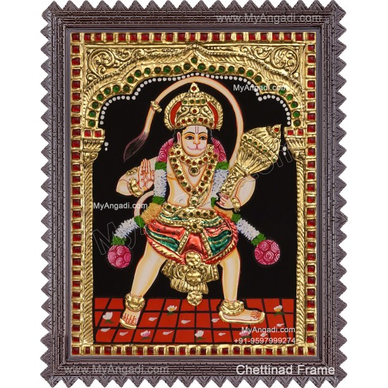 Hanuman Tanjore Painting