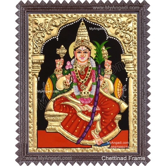 Lalitha Devi Tanjore Painting