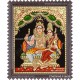 Shiva Parvathi Tanjore Painting