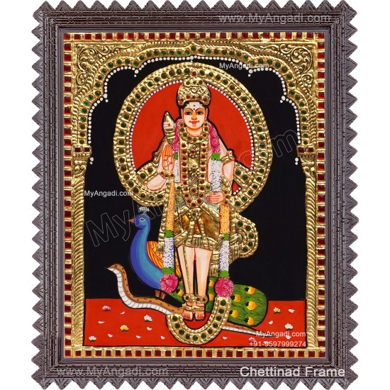 Murugar Tanjore Painting