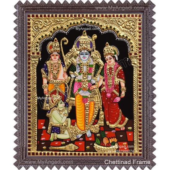 Ram Durbar Tanjore Painting Ram Durbar Tanjore Painting