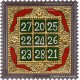 Kubera Yantra Tanjore Painting