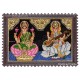 Lakshmi Saraswathi Tanjore Painting
