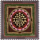 Sri Chakram Tanjore Painting Sri Chakram Tanjore Painting