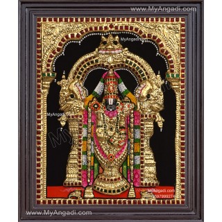 Balaji 3d Tanjore Painting