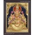 3D Gaja Lakshmi Tanjore Painting
