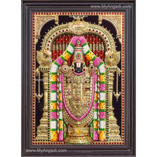 Balaji 3d Tanjore Painting