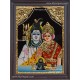 Shivan  Parvathi Tanjore Painting