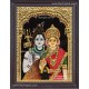 Shiva Parvathi Tanjore Painting