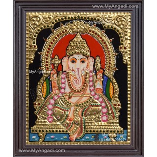 Ganesha Tanjore Painting