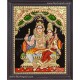 Shiva Parvathi Tanjore Painting
