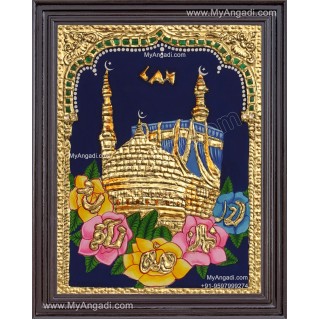 Islam Mosque Tanjore Painting