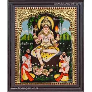 Dakshinamurthi Tanjore Painting