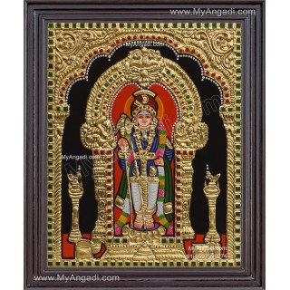 Raja Alangara Murugar Tanjore Painting