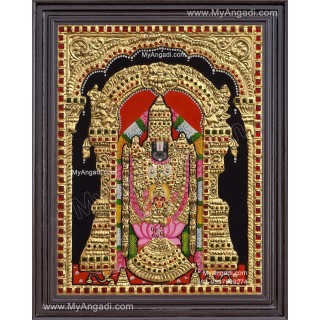 Balaji Lakshmi Tanjore Painting