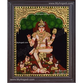 Dakshinamurthi Tanjore Painting