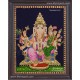 Ganesha Lakshmi  Tanjore Painting