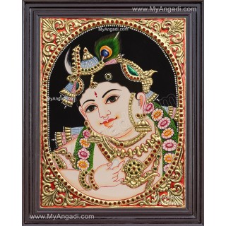 Krishna Tanjore Painting