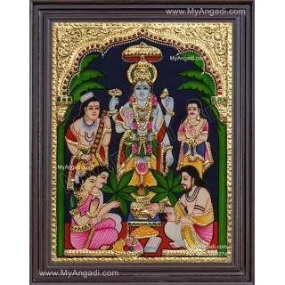 Sathya Narayana Tanjore Painting