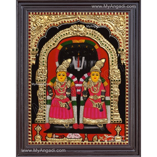 Sri Balayamman Tanjore Painting Sri Balayamman Tanjore Painting