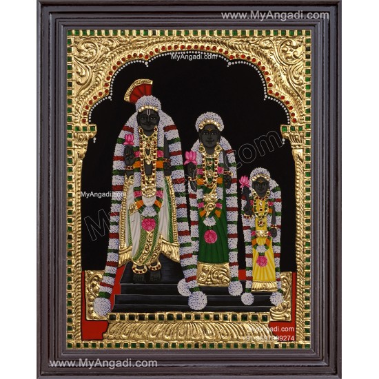 Gangammal Tanjore Painting