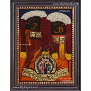 Kuladeivam Tanjore Painting