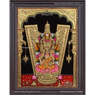 Balaji Lakshmi Tanjore Painting