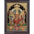 Raja Rajeshwari Tanjore Painting