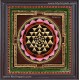 Sri Chakram Tanjore Painting Sri Chakram Tanjore Painting