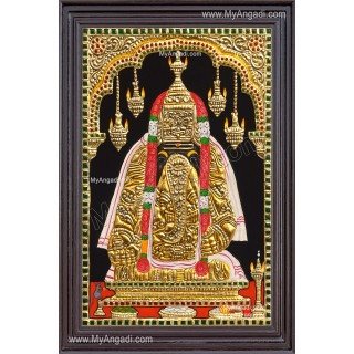 Pillaiyarpatti Ganesha Tanjore Painting