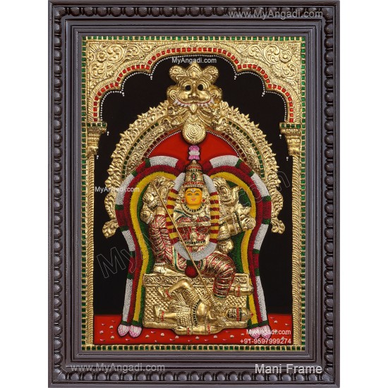 Thiru Neelakandi Amman 3D Tanjore Painting