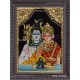 Shivan  Parvathi Tanjore Painting