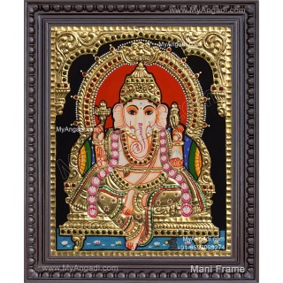 Ganesha Tanjore Painting